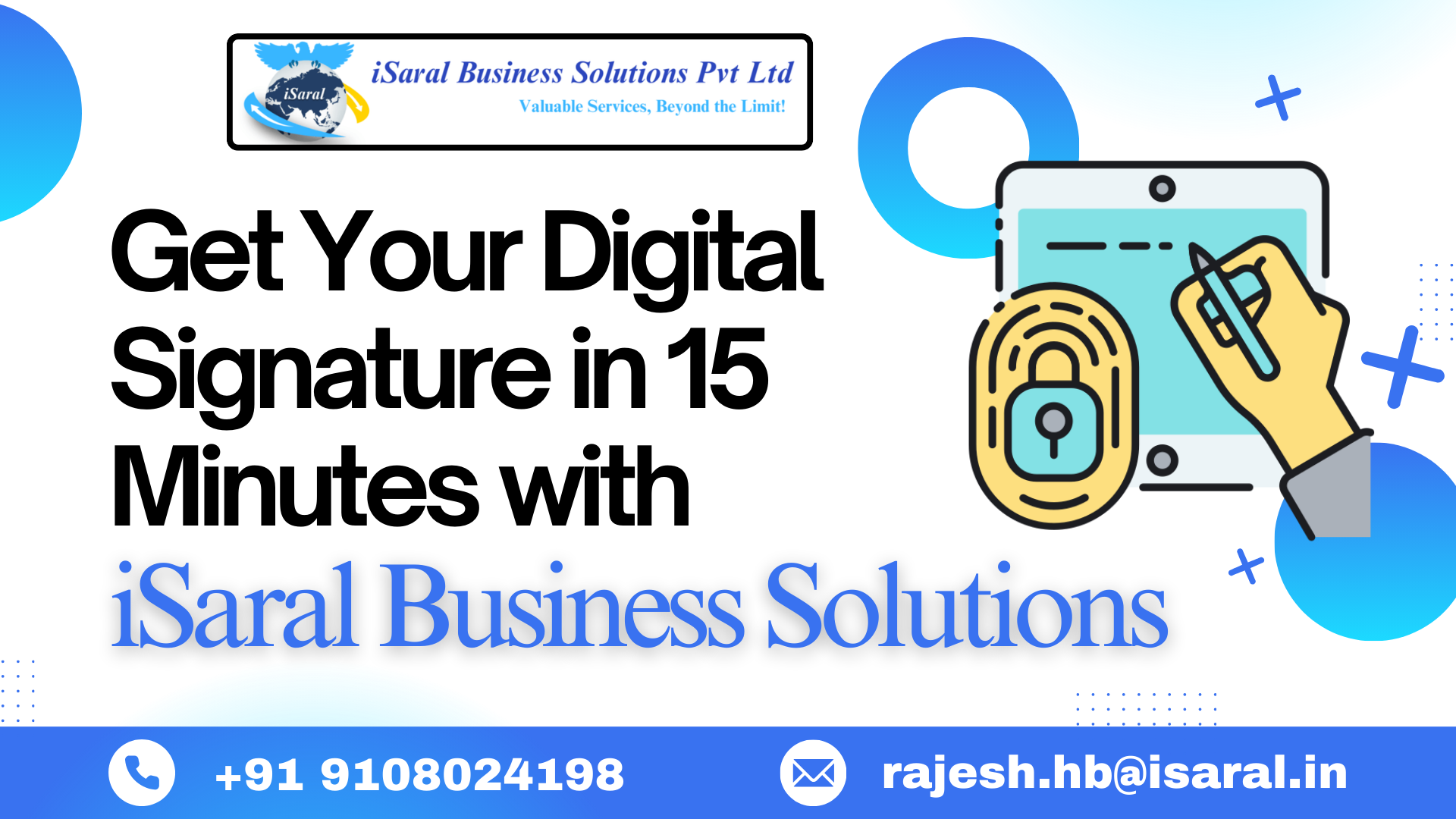 Get Your Digital Signature in 15 Minutes