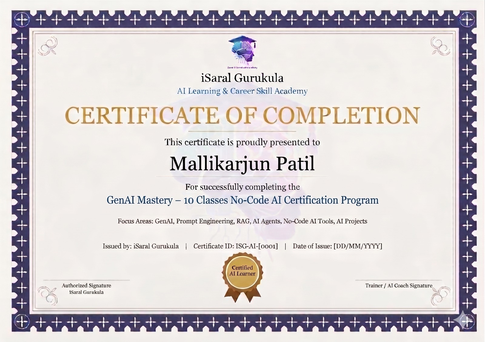 AI Courses No Coding