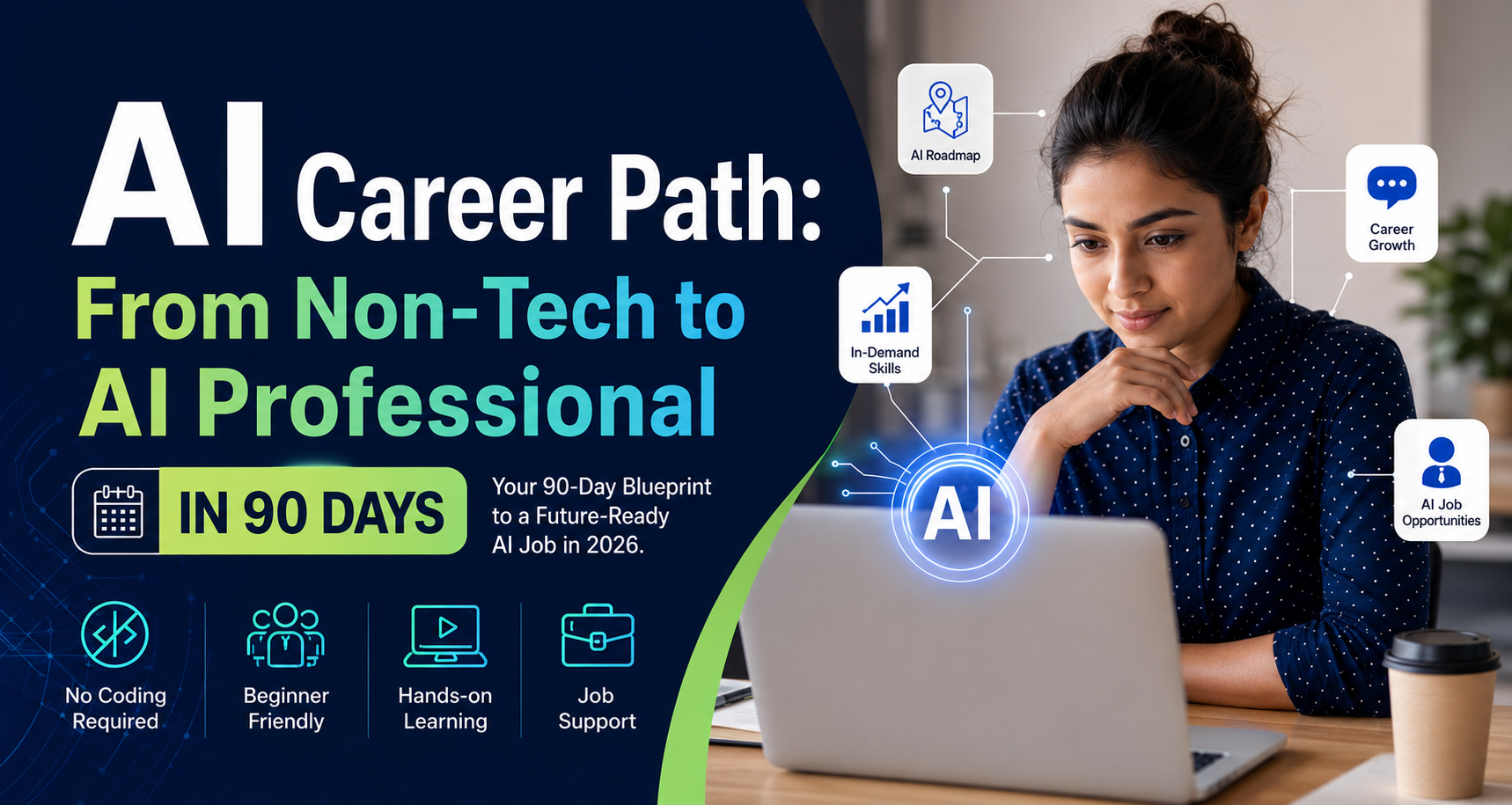 AI Career Path: From Non-Tech to AI Professional in 90 Days