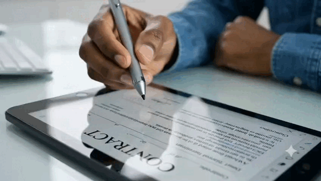 Digital signature document signing workflow